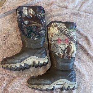 Womens Camo Under Armour Hunting Boots